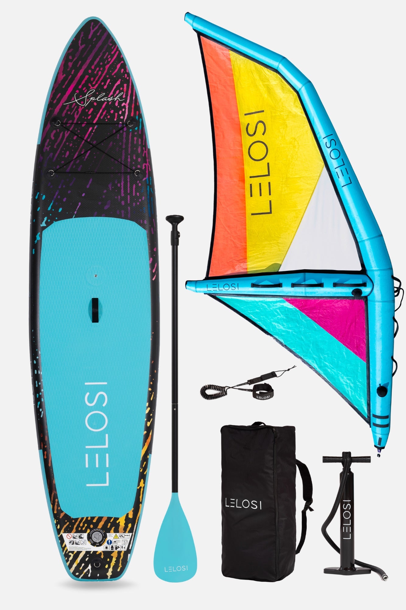 LELOSI Paddleboard s plachtou Tramontana