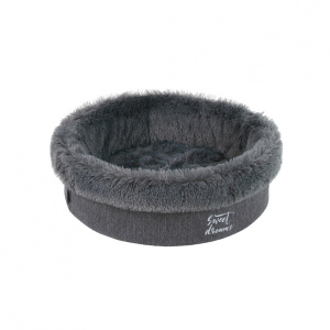 Pelíšek Diana 50cm tm. šedá