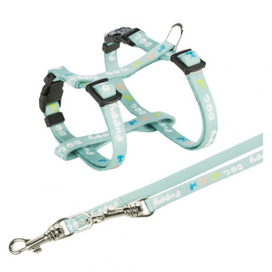 Postroj H s vodítkem junior M-L mátová