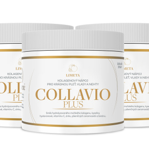 Kolagen drink Collavio Plus limeta - balení 3 kusů