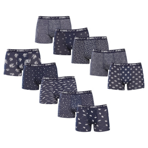 10PACK pánské boxerky Lee Cooper vícebarevné (LCUBOX10P2-1946718) L, trenky / trenýrky
