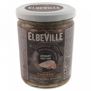 Sklenice Elbeville Urinary Tract Care kuře s petrželí, pampeliškou, šípkem a brusinkami 440ml