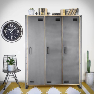 Rustykalneuchwyty Rustykalneuchwyty INDUSTRIÁLNÍ KOVOVÁ SKŘÍŇ STEEL WOOD 3