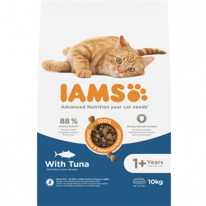 IAMS Cat Adult Tuňák 10kg