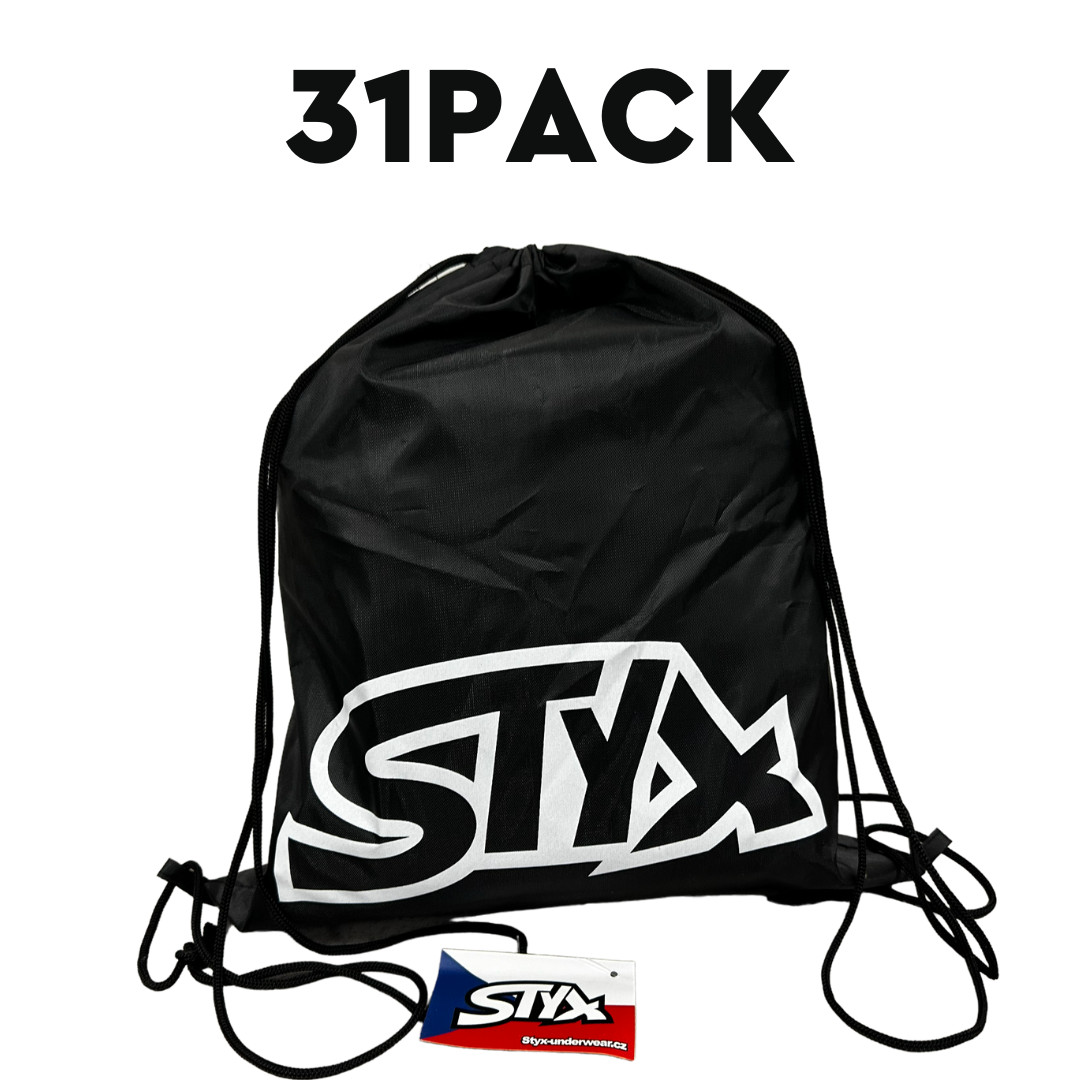 31PACK pánské trenky Styx klasická guma - trenky na měsíc XL, trenýrky