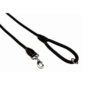 Vodítko spirála Bafpet černé 1,2x150cm