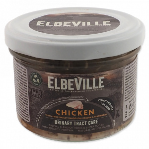 Sklenice Elbeville Urinary Tract Care kuře s petrželí, pampeliškou, šípkem a brusinkami 220ml