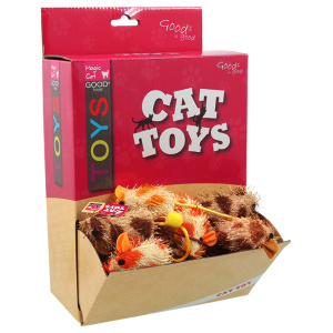 Hračka Magic Cat myška plyš, bavlna s catnip 6cm