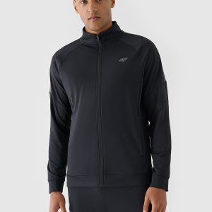 Pánská sportovní rychleschnoucí mikina - černá