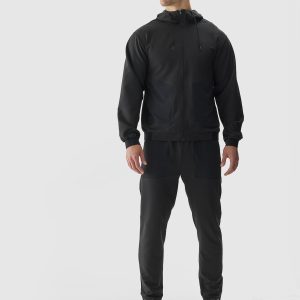 Pánské sportovní rychleschnoucí kalhoty - šedé