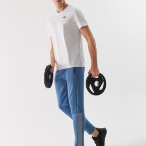 Pánské sportovní rychleschnoucí kalhoty - modré