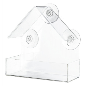 Krmítko na okno Trixie s přísavkami čiré