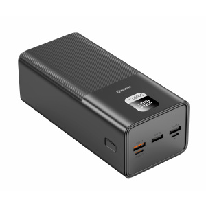 SWISSTEN Power Line powerbanka, 50 000 mAh, 100 W, Power Delivery, černá