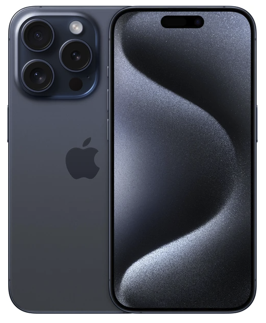 Apple iPhone 15 Pro 128GB Blue Titanium Stav produktu: Zánovní