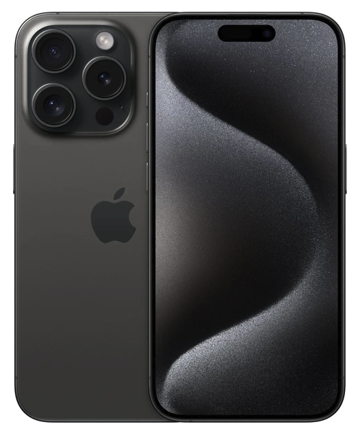 Apple iPhone 15 Pro 256GB Black Titanium Stav produktu: Výborný