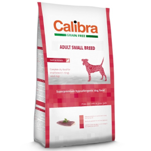 Calibra Grain Free Adult Small Breed Duck 7kg
