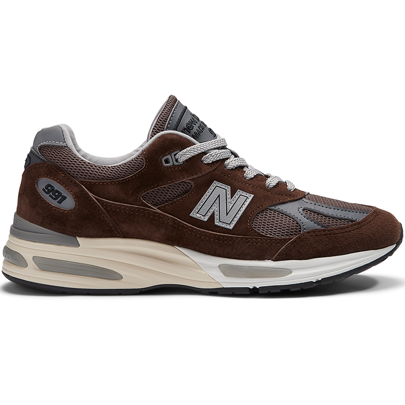 Unisex boty New Balance U991BR2 – hnědý