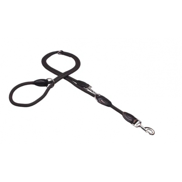 Vodítko Bafpet spirála černé přepínací 1,2x240cm