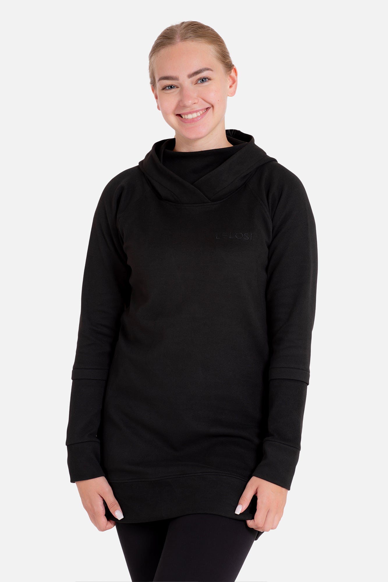 LELOSI Dlouhá mikina Ebony XS