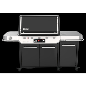 Chytrý plynový gril Weber Summit FS38X Black