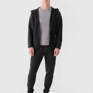 Pánské sportovní rychleschnoucí kalhoty 4F X Robert Lewandowski - černé