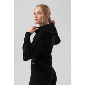 LELOSI Úpletová mikina s kapucí Krysten MALÁ