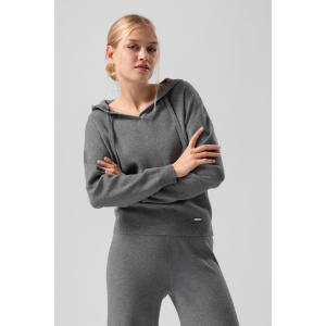 LELOSI Úpletová mikina s kapucí Meryl MALÁ