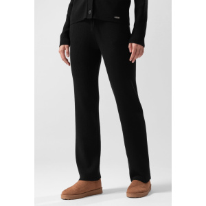 LELOSI Žebrované úpletové kalhoty Vanna MALÁ