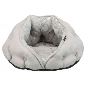 Pelíšek Trixie Cuddly Cave šedý 47cm