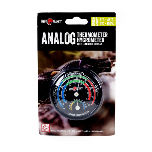Teploměr a vlhkoměr Repti Planet analogový vnitřní