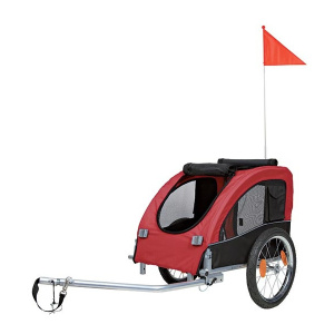 Vozík pro psy Trixie M černo-červený