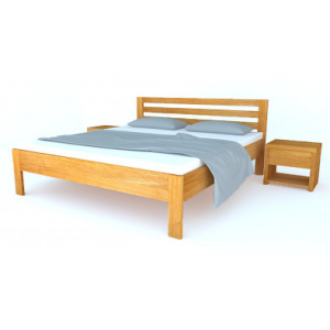 Postelia PAVLA, 200x200 cm, Dub