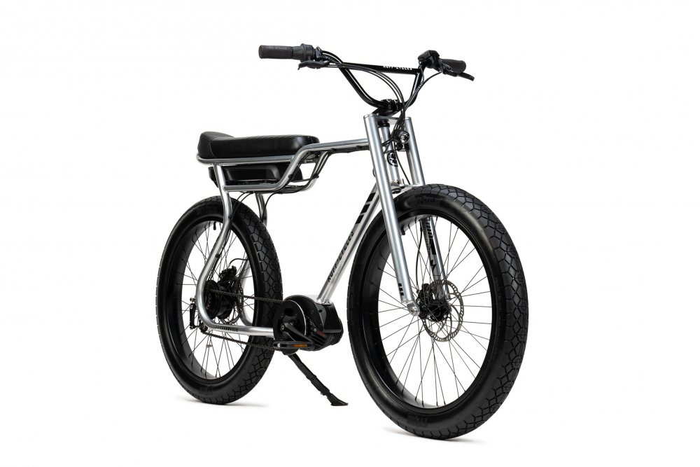 E-BIKE BIGGIE Delirium Silver 500 Wh CX