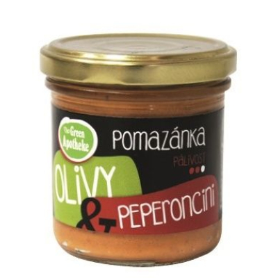 Green Apotheke Pomazánka olivy a peperoncini 140 g