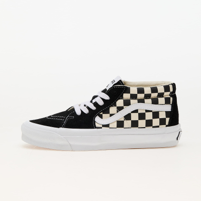 Tenisky Vans Sk8-Mid Reissue 83 LX Checkerboard Black/ Off White EUR 40.5