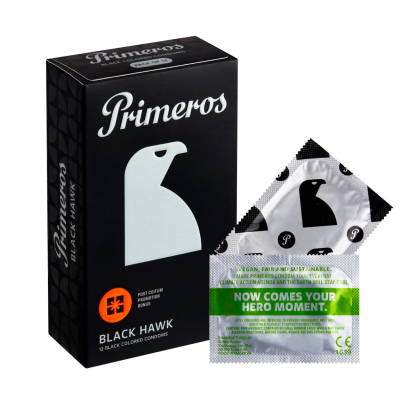 Primeros Black Hawk kondomy 12 ks