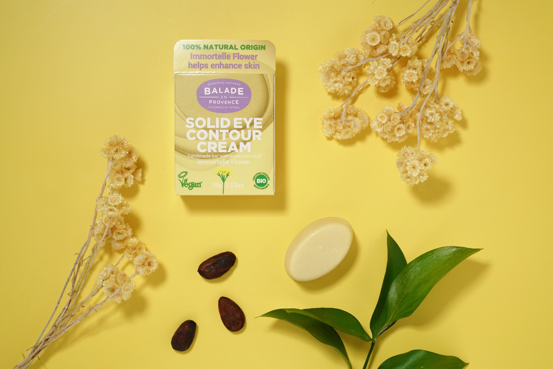 Balade en Provence Slaměnkové tuhé oční sérum BIO 18 g - Obrázek 5