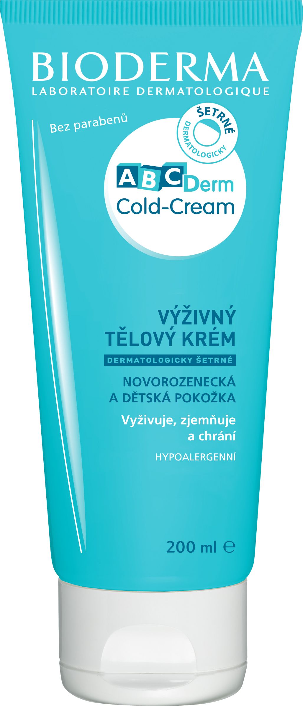 BIODERMA ABCDerm Cold Cream výživný pleťový krém 200 ml - Obrázek 3