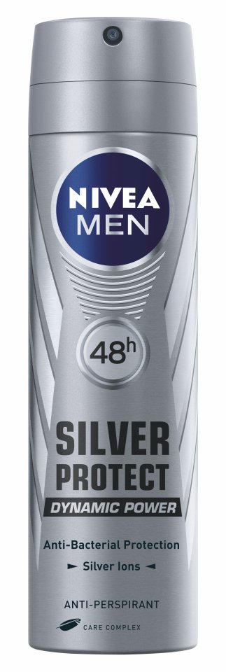 Nivea Men Silver Protect antiperspirant ve spreji pro muže 150 ml - Obrázek 2