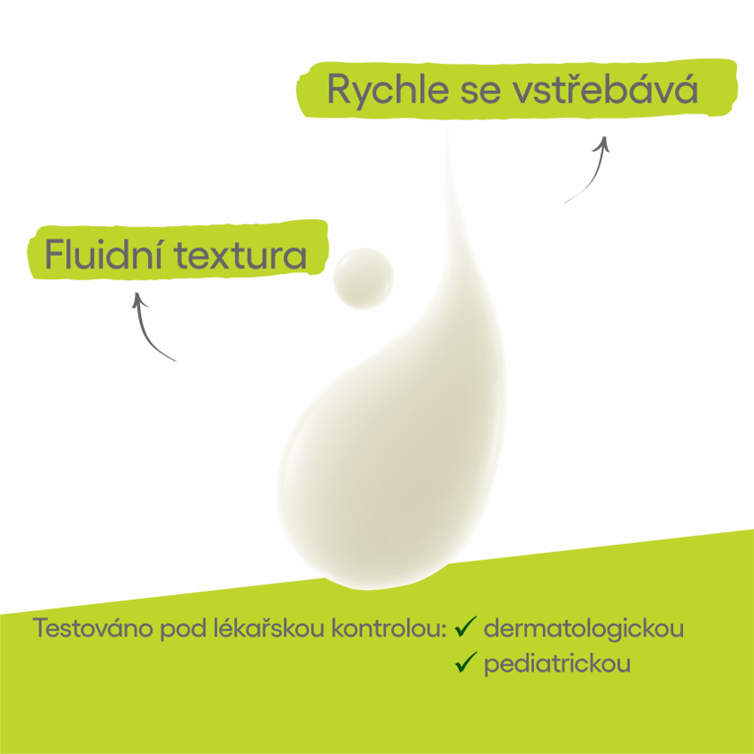A-Derma Exomega Control Emolienční mléko pro suchou kůži se sklonem k atopii 400 ml - Obrázek 3