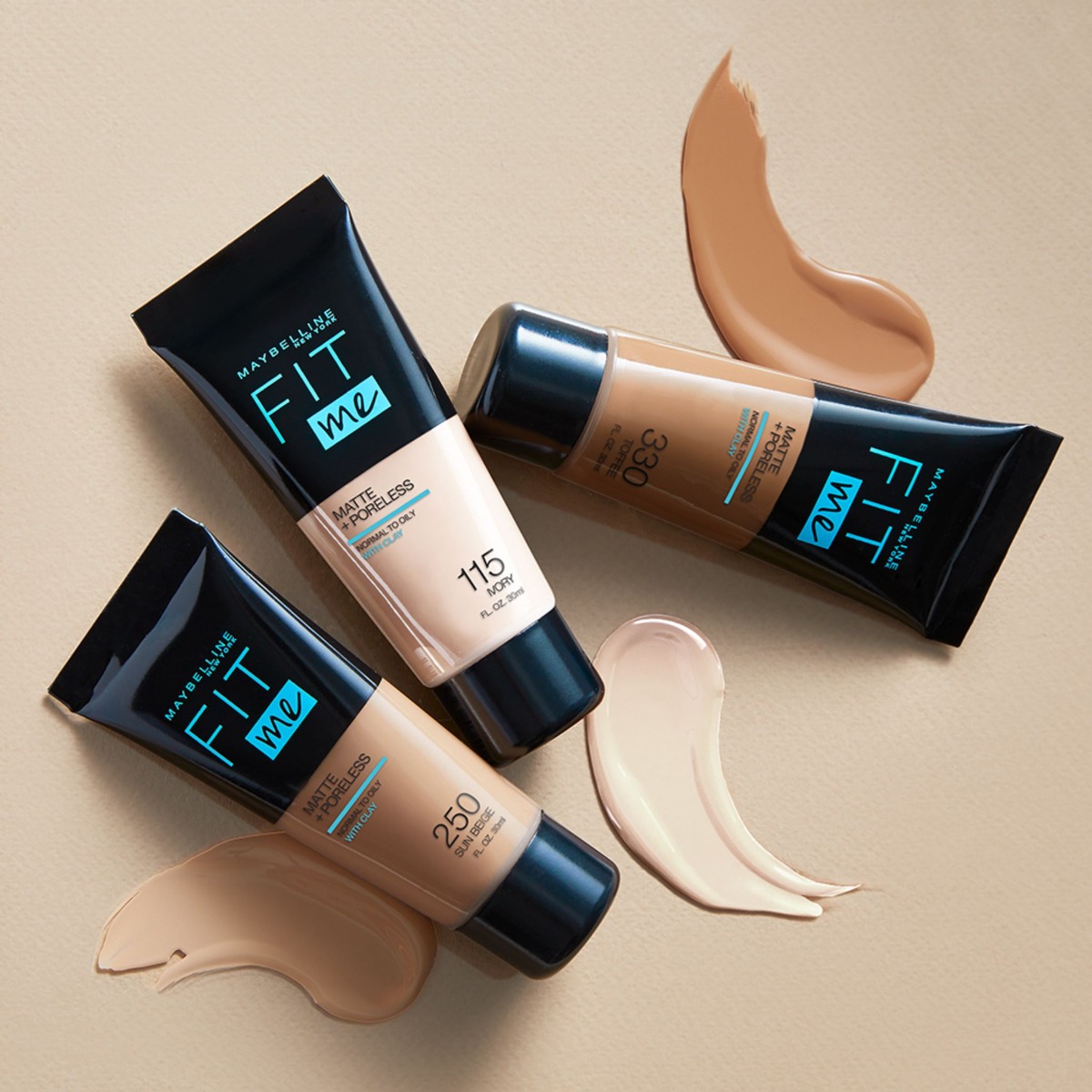 Maybelline Fit me Matte + Poreless odstín 110 make-up 30 ml - Obrázek 5