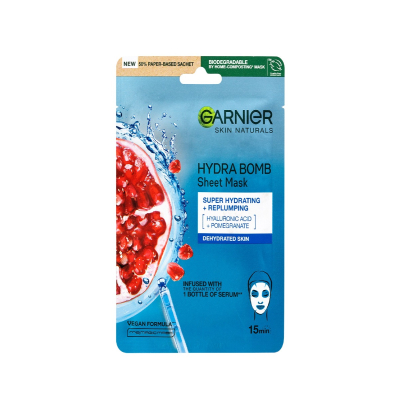 Garnier Skin Naturals Hydra Bomb superhydratační vyplňující textilní maska 28 g
