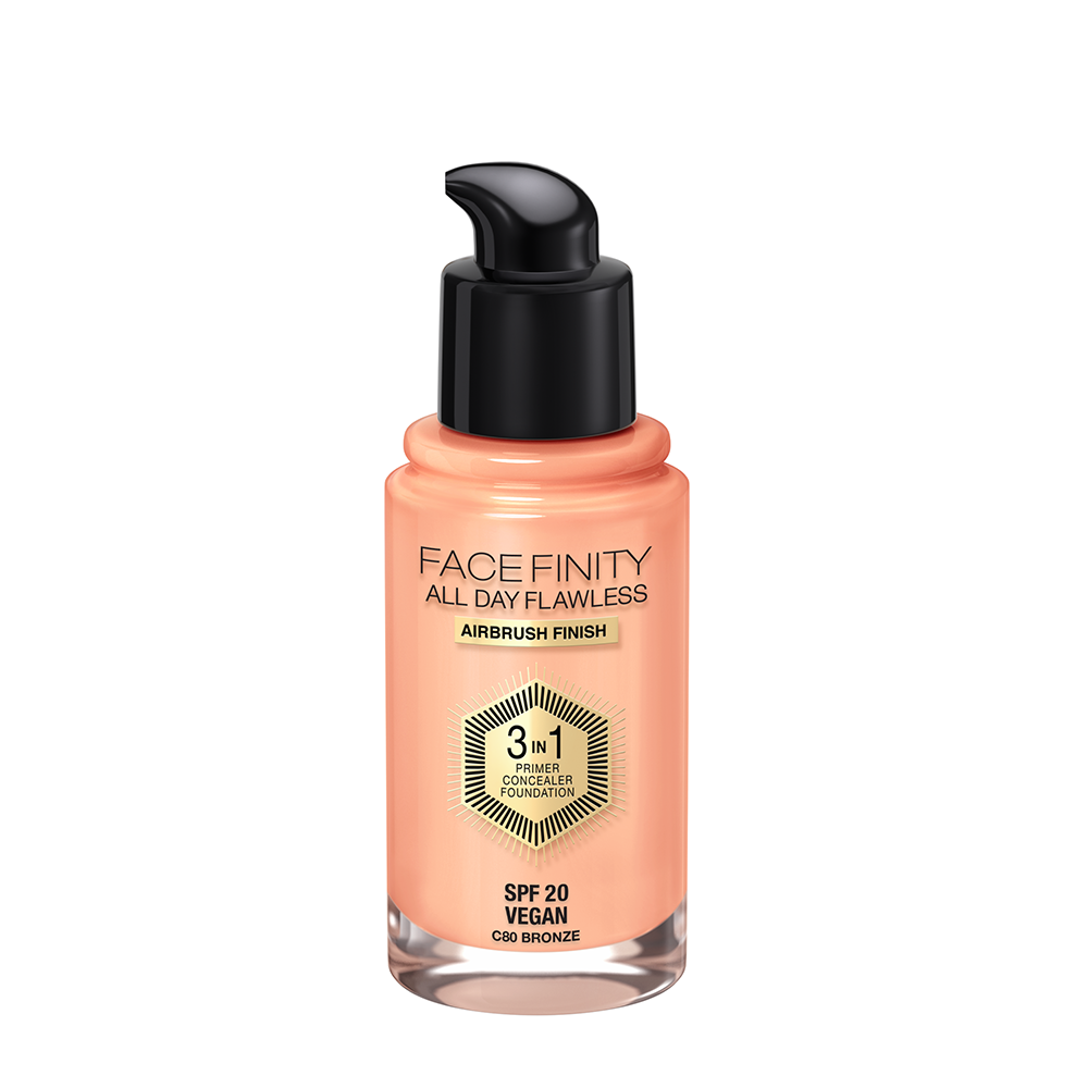 Max Factor Facefinity All day Flawless 3v1 make-up 80 Bronze 30 ml - Obrázek 2