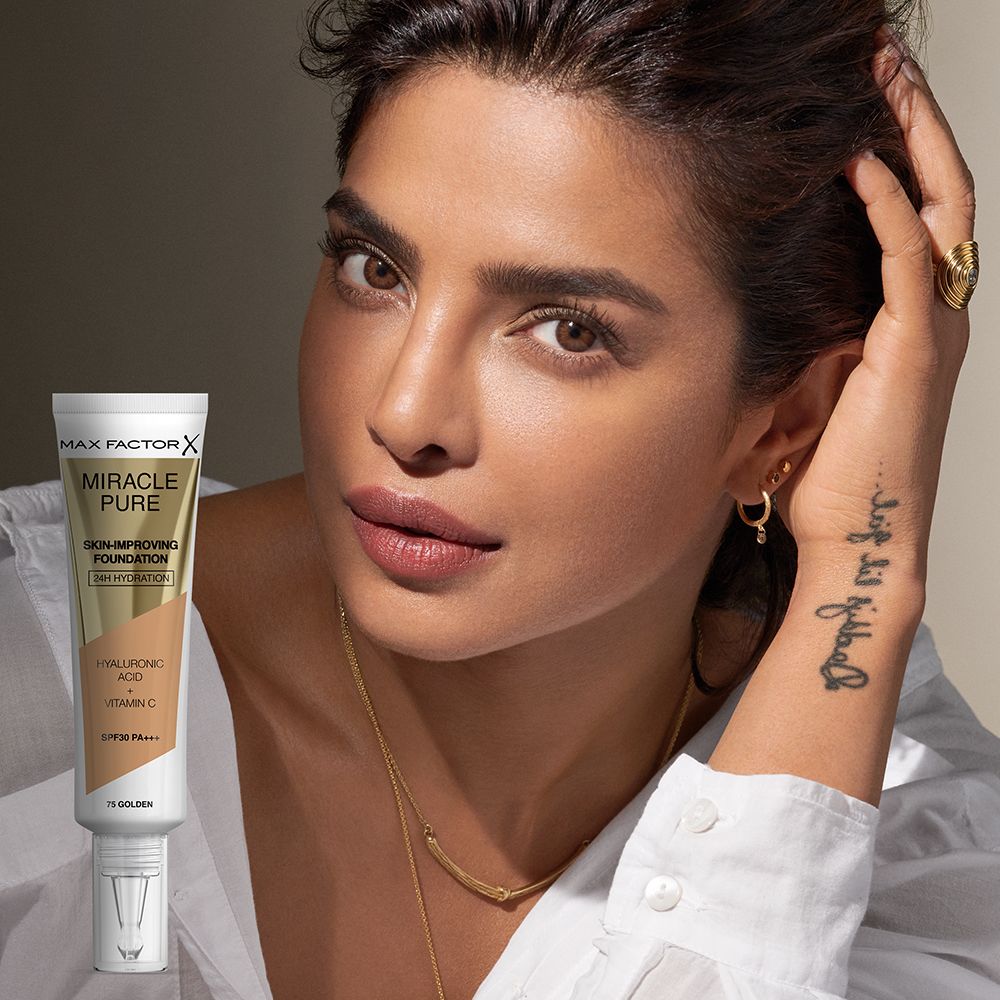 Max Factor Miracle Pure make-up 75 Golden 30 ml - Obrázek 2