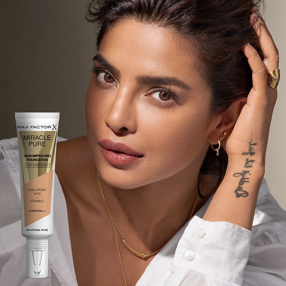 Max Factor Miracle Pure make-up 50 Natural Rose 30 ml - Obrázek 2