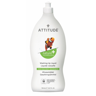 ATTITUDE Prostředek na mytí nádobí jablko 700 ml