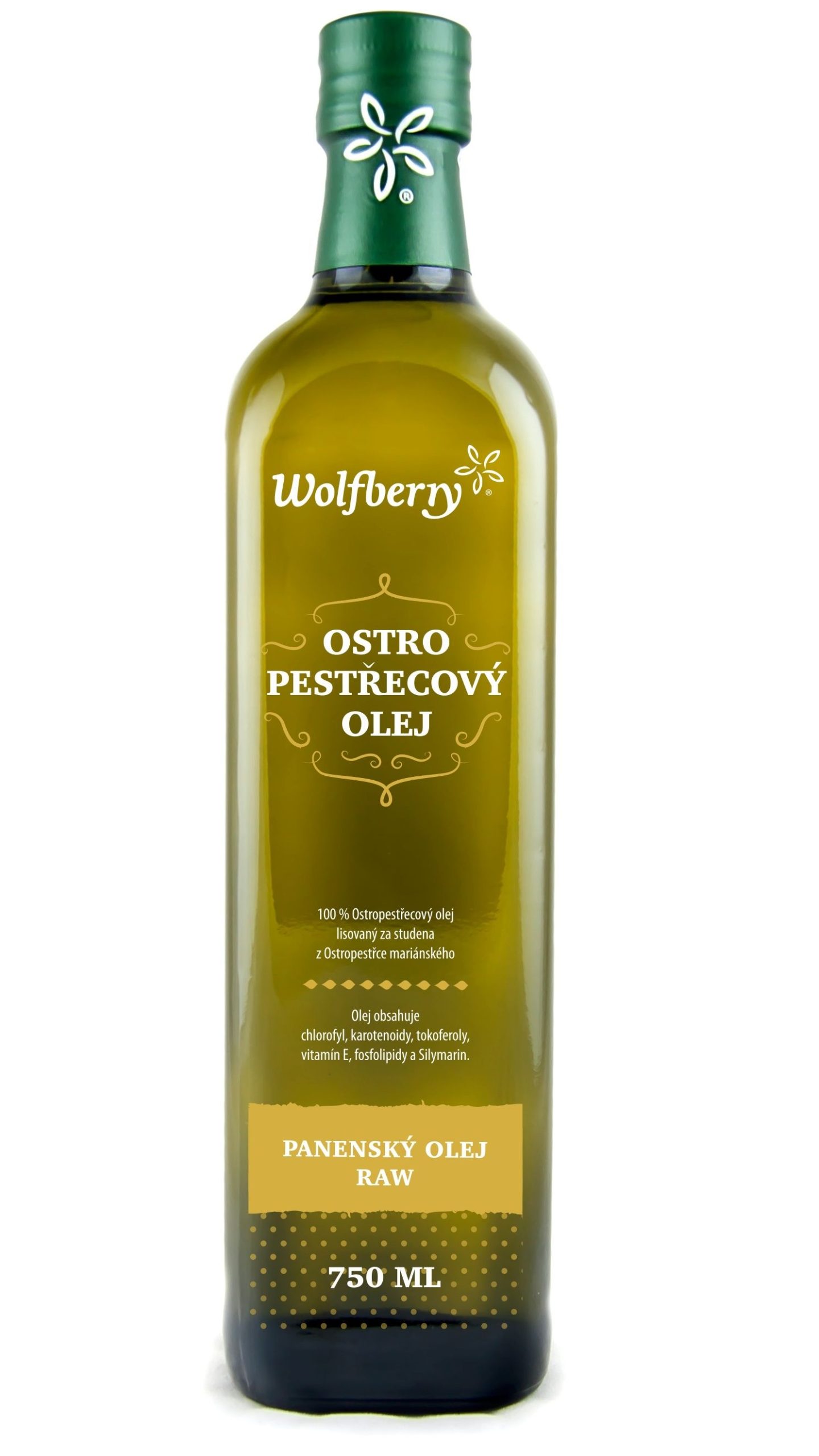 Wolfberry Ostropestřecový olej 750 ml - Obrázek 2