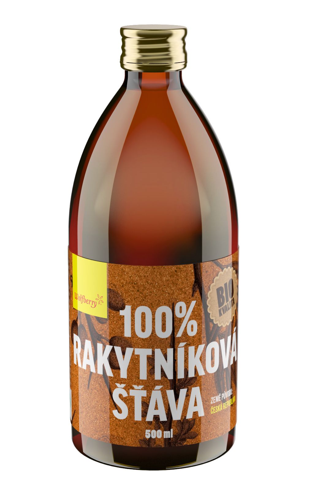 Wolfberry Rakytníková šťáva 100% BIO 500 ml - Obrázek 2