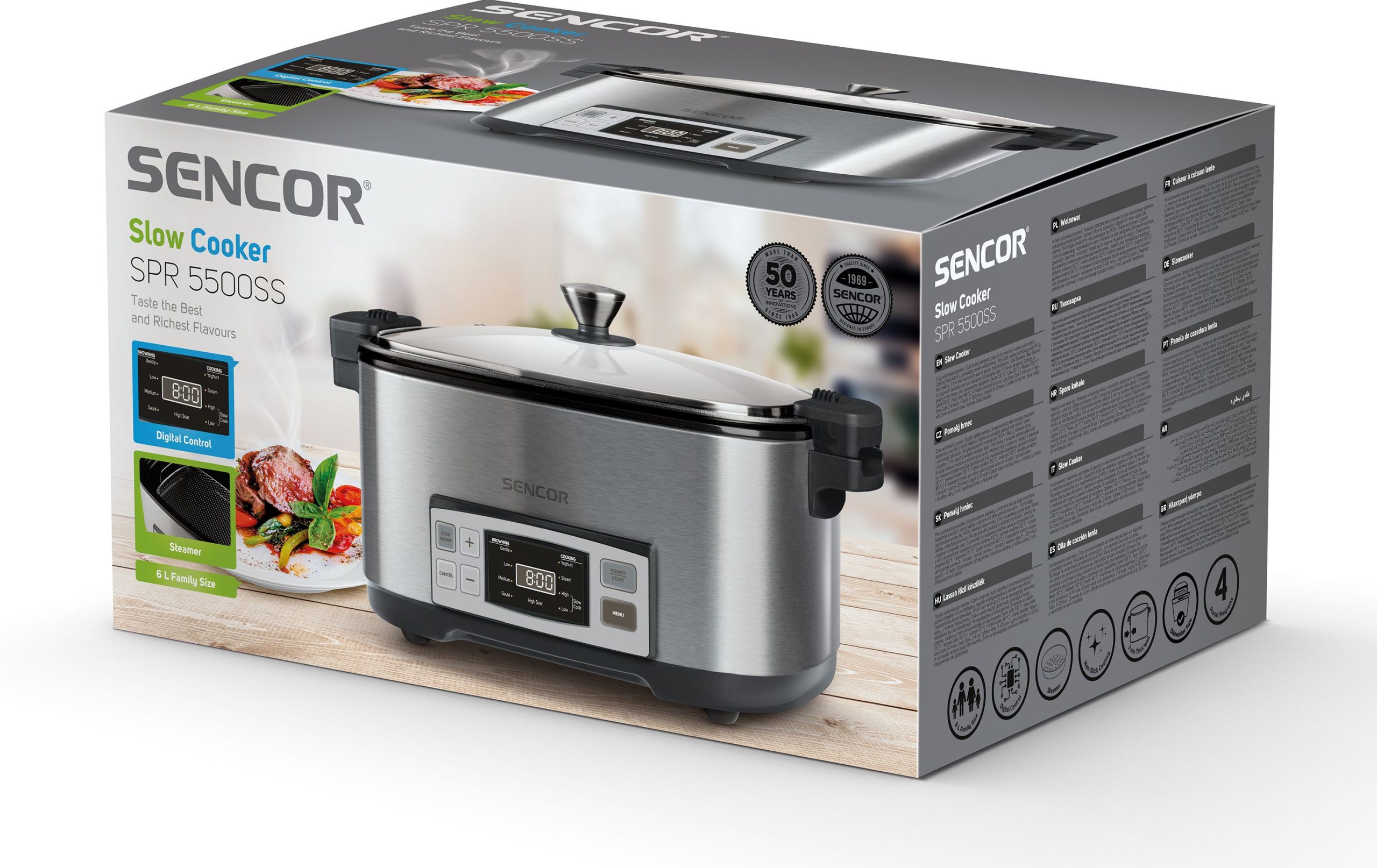 SENCOR SPR 5500SS pomalý hrnec - Obrázek 5
