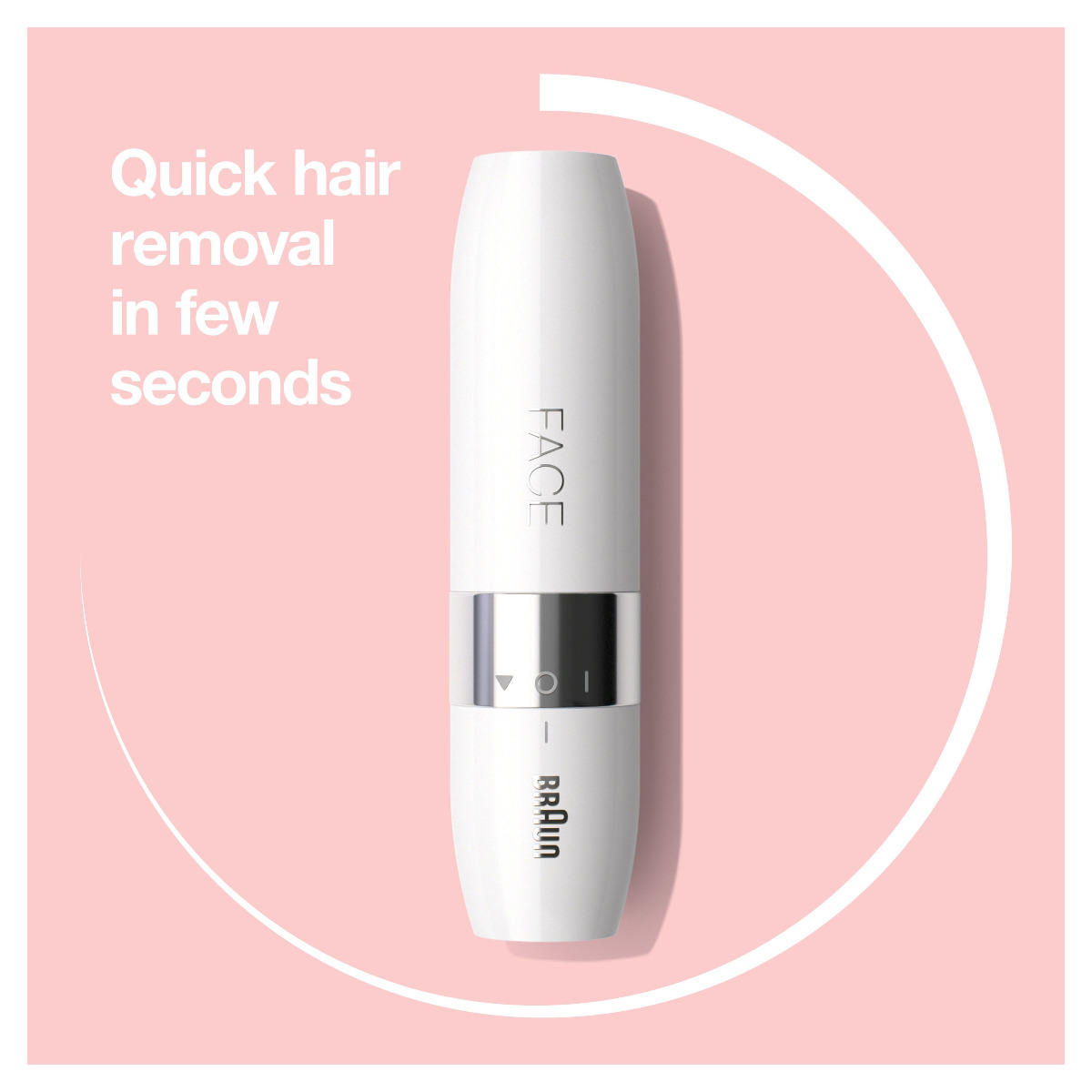 Braun Face Shaver FS1000 mini depilátor na obličej - Obrázek 5